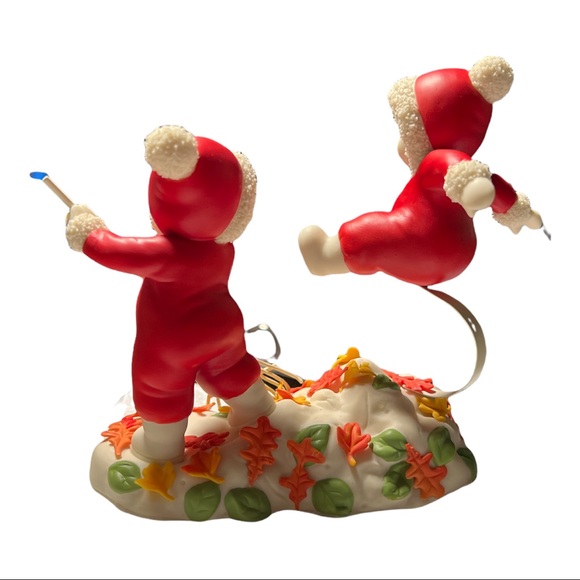 2004 Snow babies Leap in the Leaves with Me Department 56 - Picture 3 of 5